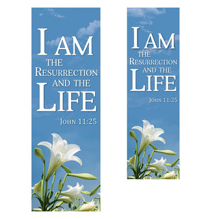 New Life Series Banner - I Am The Resurrection