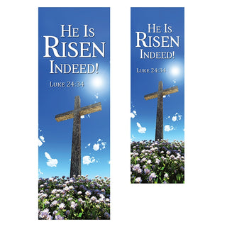 New Life Series Banner - He Is Risen