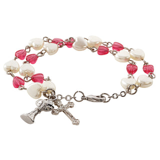 First Communion Heart Bracelet - D1347