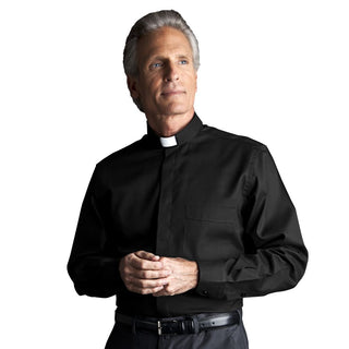 Desta Rigato Cotton Blend Long Sleeve Tab Collar Shirt - D213