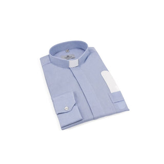 Desta Stretch Cotton Short Sleeve Clergy Comfort Fit Collar Shirt  - D231