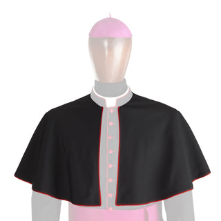 Shoulder Cape for Cassock - Hand-Made and Machine-Made - D40-CAP-PRT