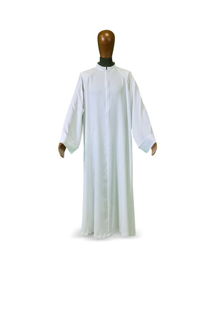 Desta Polyester Alb - Ragalan Sleeves - D53-ALB