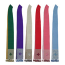 Desta Silk Priest Stole - Small Cross Pattern - D6001-STO