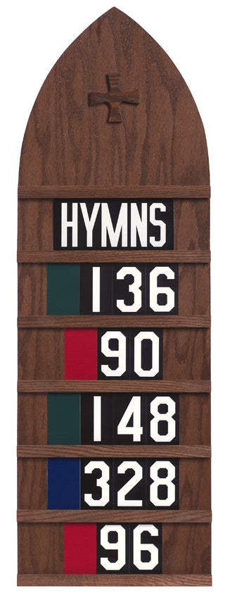 HYMN BOARD DARK SET #L