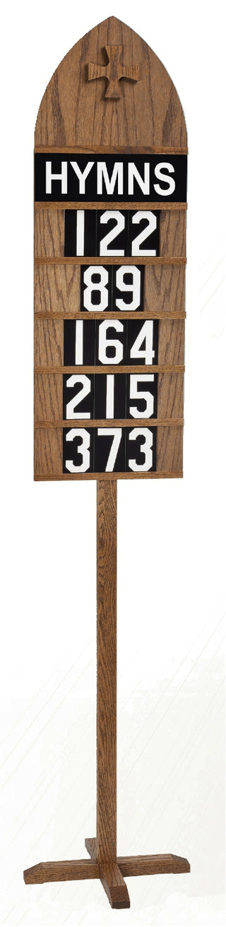 HYMN BOARD DARK SET #1 W/STAND