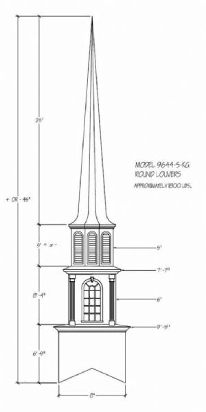 9644-S Steeple