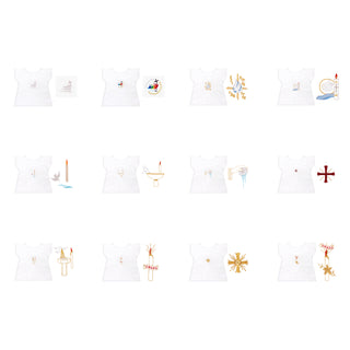 Baptismal Bibs - Multiple Designs - DESTA-BIBS-PRT