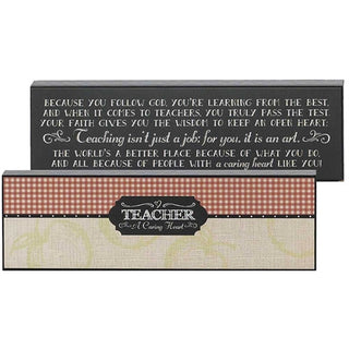 DPLK38-142 Teacher Plaque