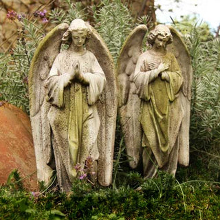 FS064 Praying Angels Statue Set