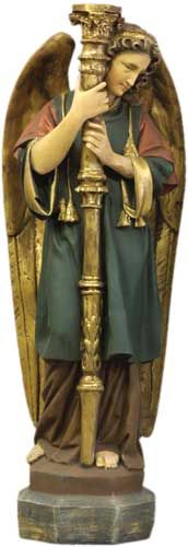 F68352LRLC Majestic Guardian Angel Statue (Left)