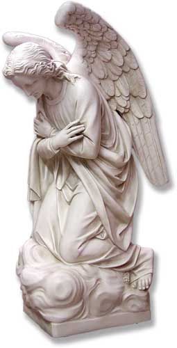 F68847 Kneeling Adoration Angel Statue