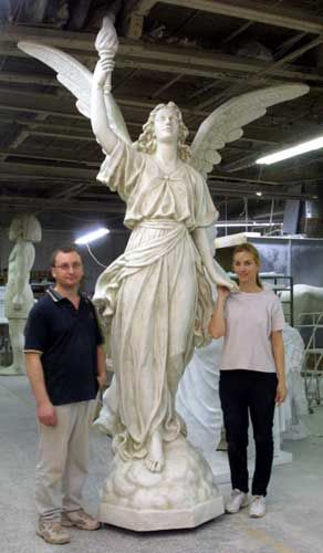 F7000 Angel of Light Statue 10' (Right)