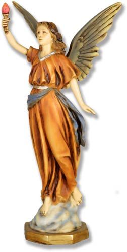 F7435 Angel of Light Statue 14" (Right)
