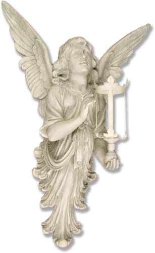 F7482 Angel Sconce Statue