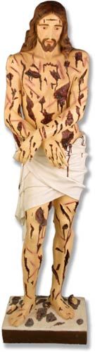 F7624 Scourged Christ 60" Statue