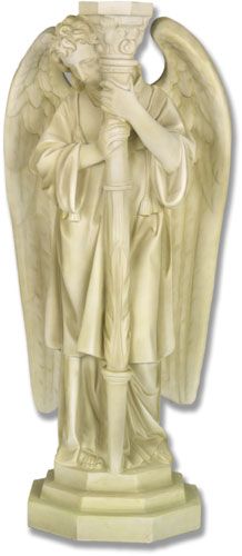 F7662A Angel Candleholder (Left)