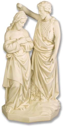 F8070 Baptism of Christ Statue