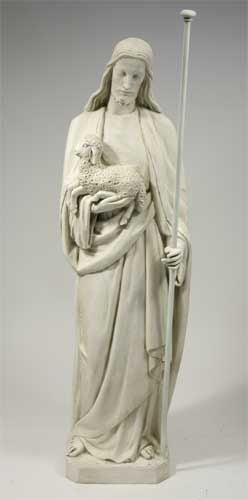 F8464 Jesus with Lamb Statue