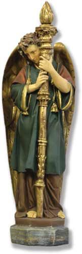 F9052RRLC Majestic Guardian Angel Statue (Right)