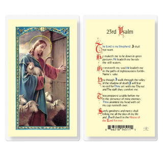 23rd Psalm - Holy Card - E24-136