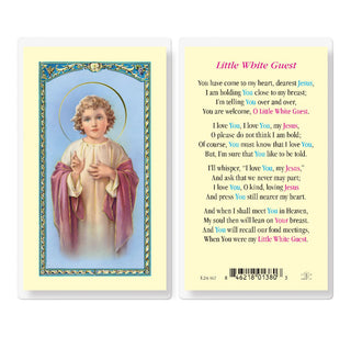 Little White Guest - Holy Card - E24-167