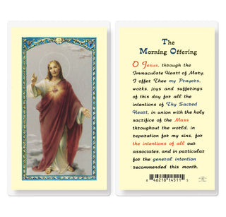 The Morning Offering - Holy Card - E24-175