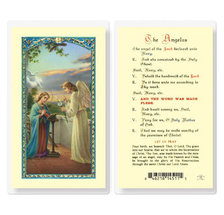 The Angelus - Holy Card - E24-277