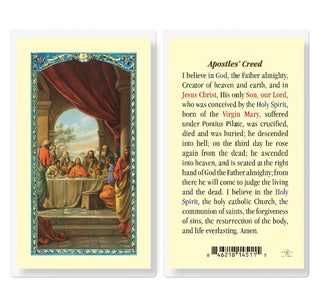 Apostles' Creed - Holy Card - E24-374