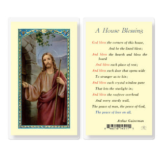 A House Blessing - Holy Card - E24-386