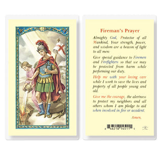 Fireman's Prayer - Holy Card - E24-440