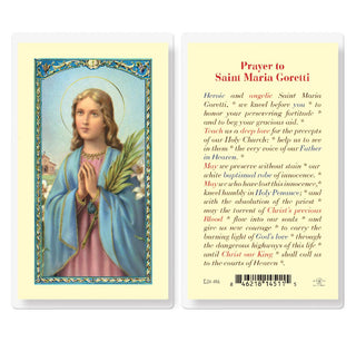 Prayer to Saint Maria Goretti - Holy Card - E24-486