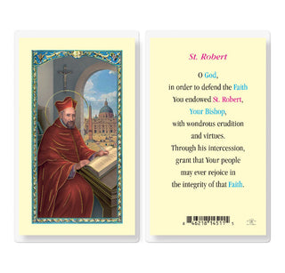 St. Robert - Holy Card - E24-534