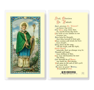 Hail, Glorious St. Patrick - Holy Card - E24-640