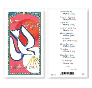 Confirmation Holy Spirit Breath - Holy Card - E24-659