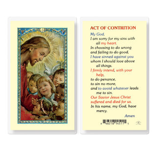 Act of Contrition [Child] - Holy Card - E24-718