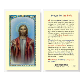 Prayer for the Sick - Holy Card - E24-723