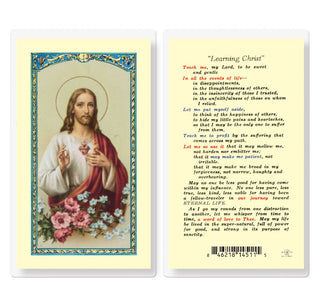 "Learning Christ" - Holy Card - E24-726