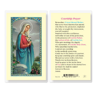 Courtship Prayer - Holy Card - E24-736