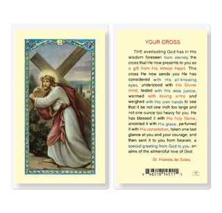 Your Cross - Holy Card - E24-821