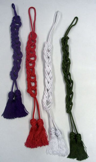 E4 Viscose (Rayon) 150" Cincture with Tassel Ends