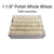 1-1/8" Polish Whole Wheat Altar Bread - 1000 / Box - CH118WWR-BX