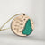Wood Carved Tree Ornament - EHXM005