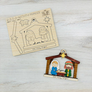 Make Your Own Nativity Ornamen