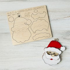 Make Your Own Santa Claus Orna