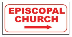 RSE2 Episcopal Church Sign