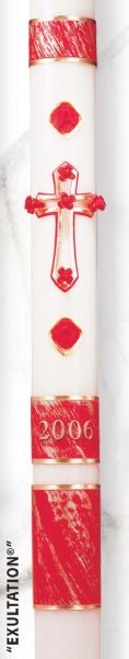 Exultation Paschal Candle 2 1/16 x 36 (4s) - 79304501