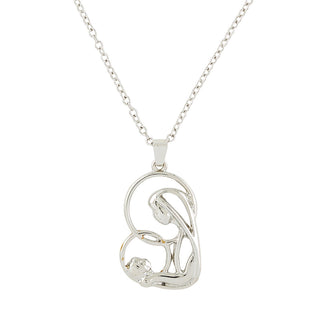 Mother And Child Necklace - F1556