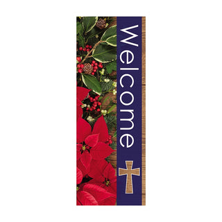 X-Stand Winter Welcome Banner - F3664