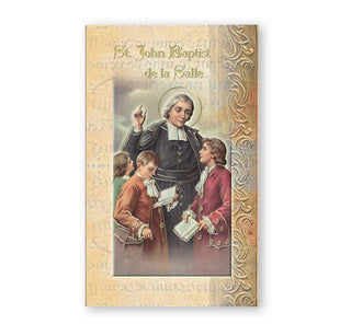 St. John Baptist de la Salle - Novena - F5-462